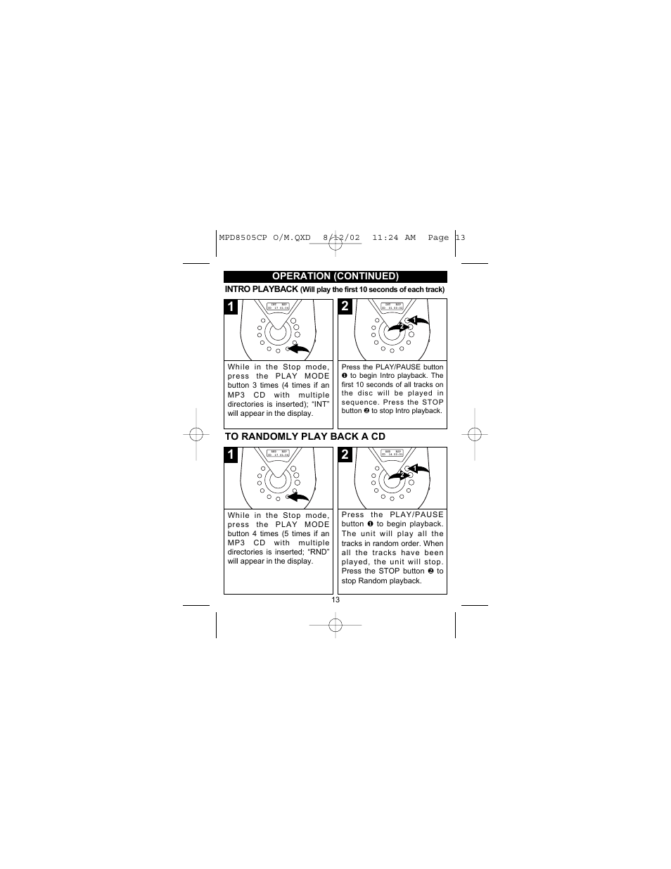 Memorex MPD8505CP User Manual | Page 14 / 26