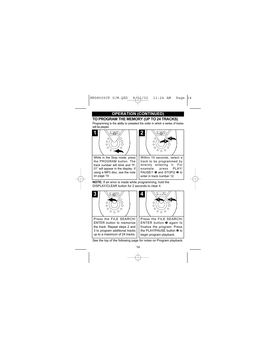 Memorex MPD8505CP User Manual | Page 15 / 26