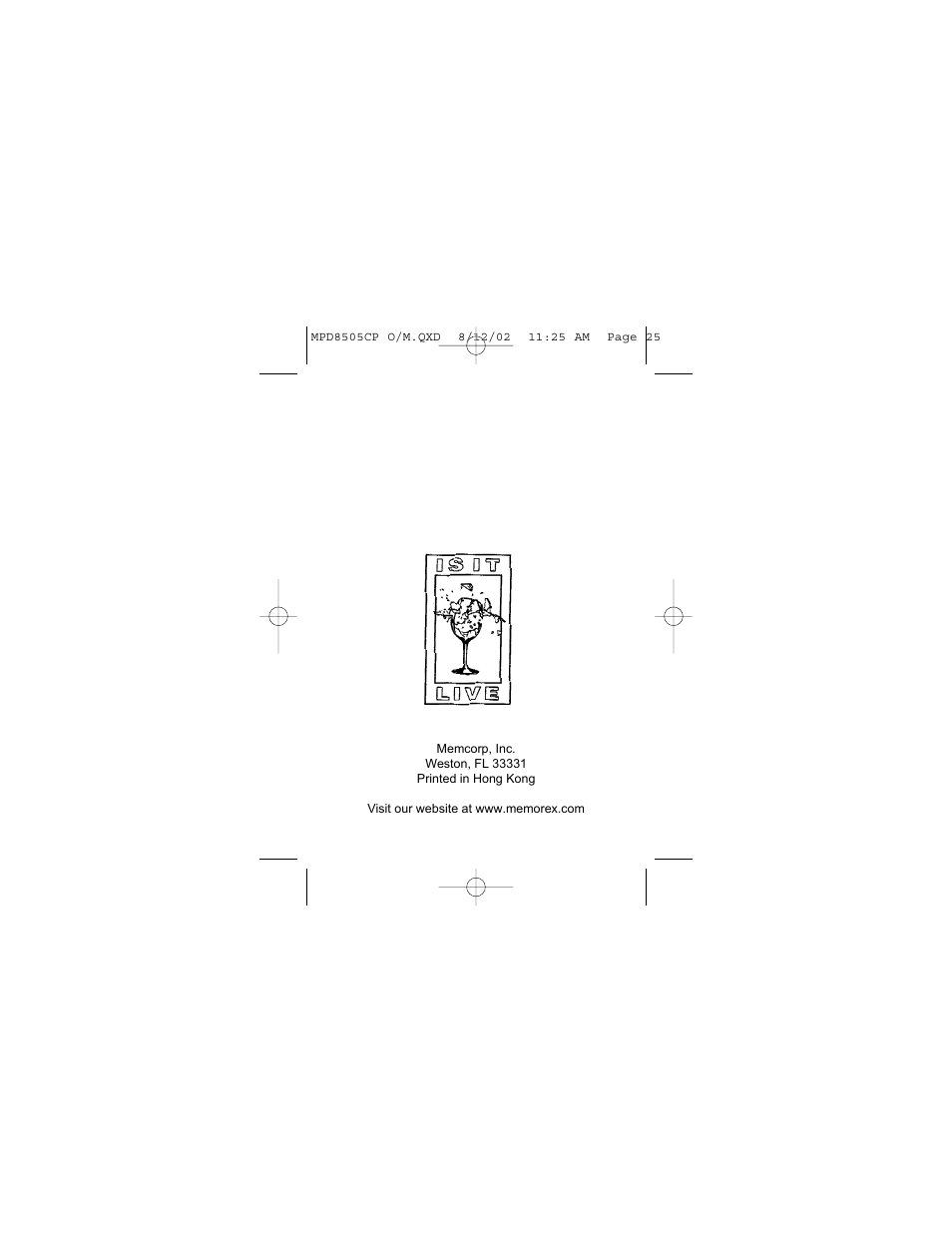 Memorex MPD8505CP User Manual | Page 26 / 26