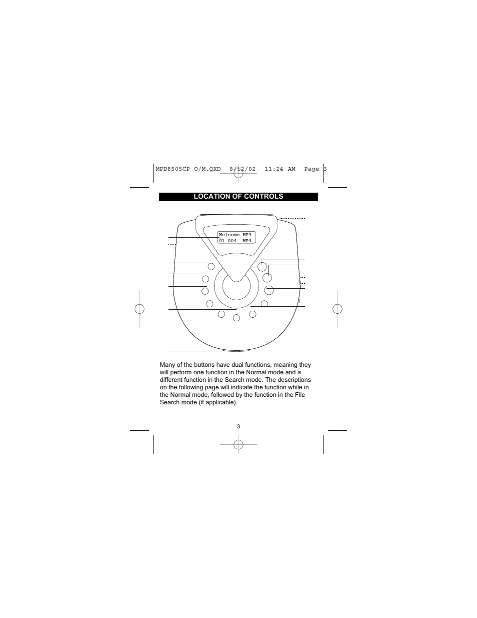 Memorex MPD8505CP User Manual | Page 4 / 26