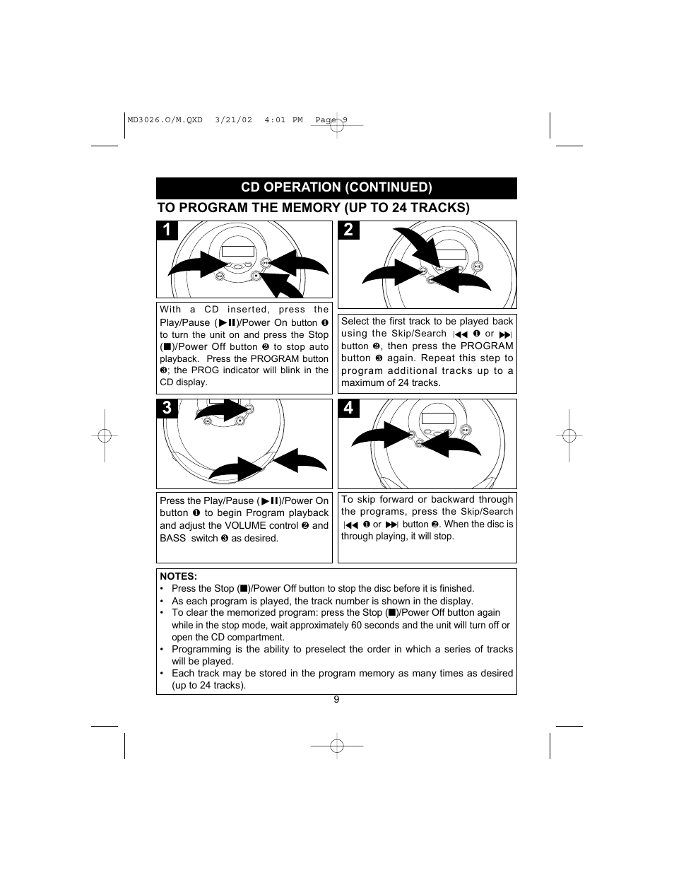 Memorex MD3026 User Manual | Page 10 / 14