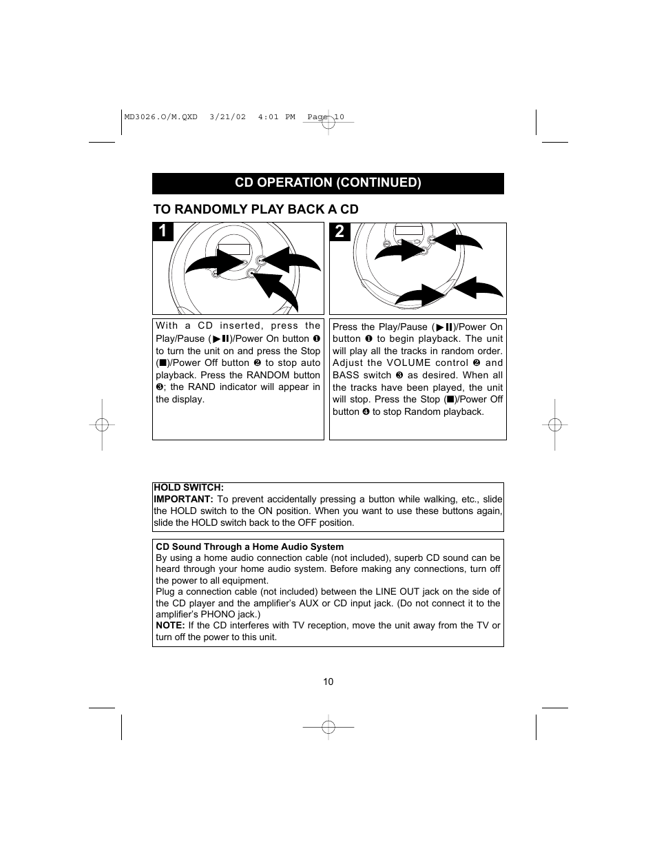 Memorex MD3026 User Manual | Page 11 / 14