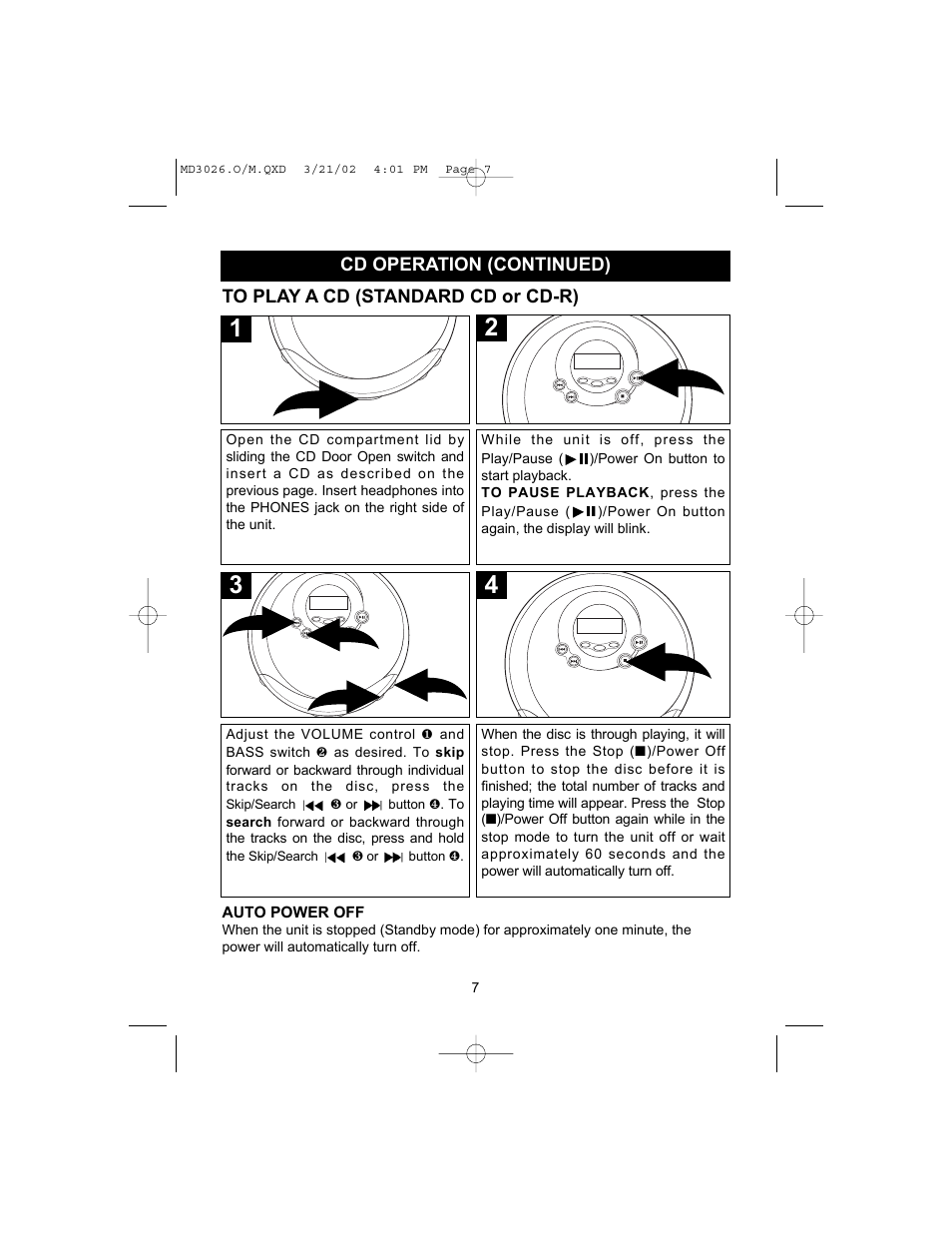 Memorex MD3026 User Manual | Page 8 / 14