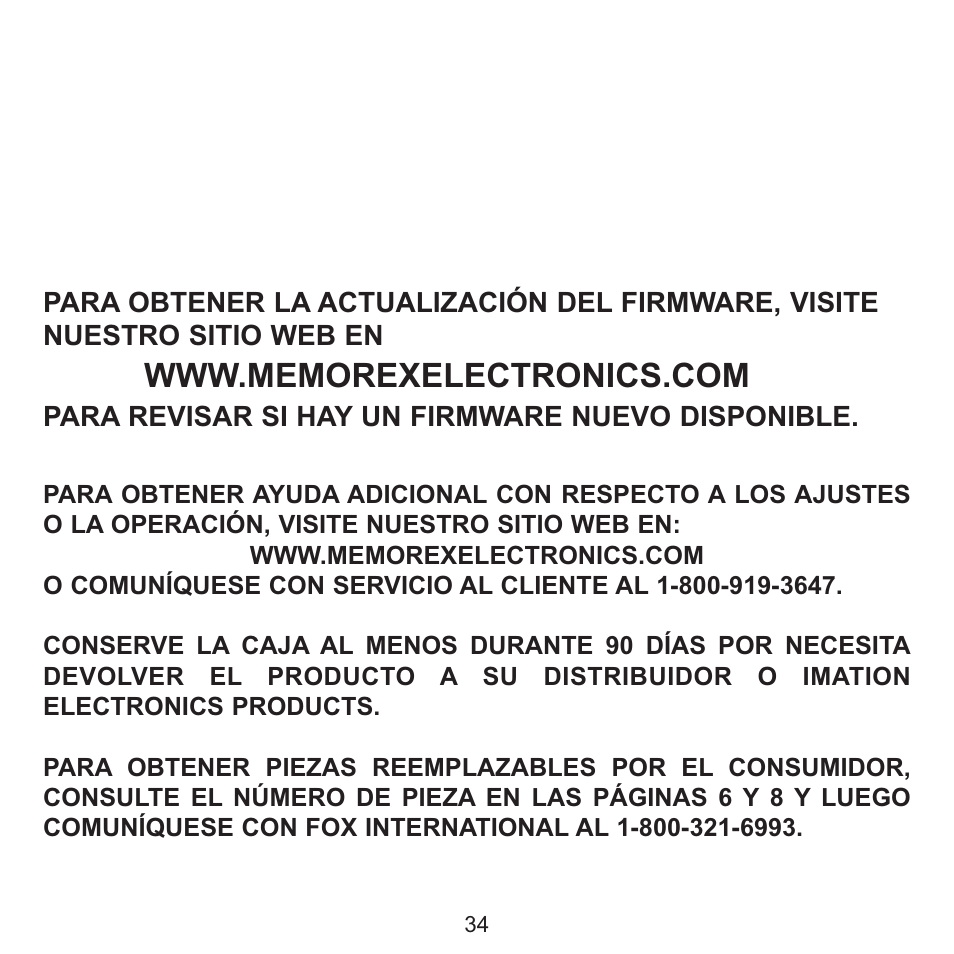 Memorex Clip and Play MMP8000 Series User Manual | Page 69 / 70