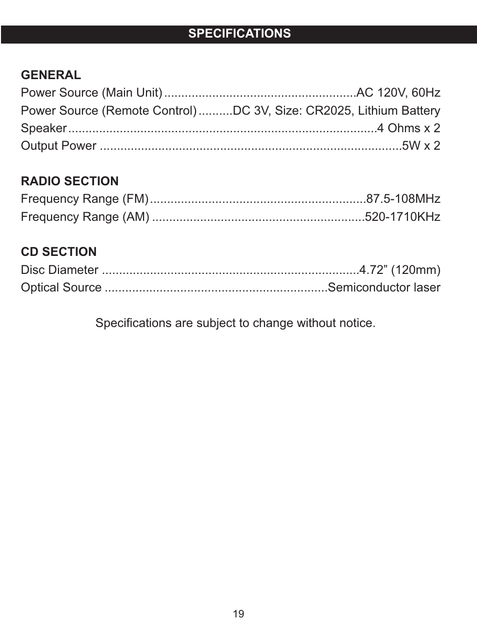 Memorex MX4137 User Manual | Page 20 / 40