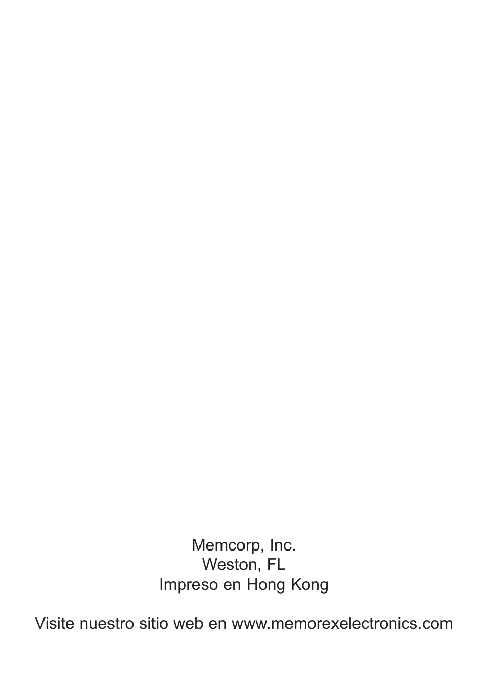 Memorex iListen Mi1006 User Manual | Page 34 / 34