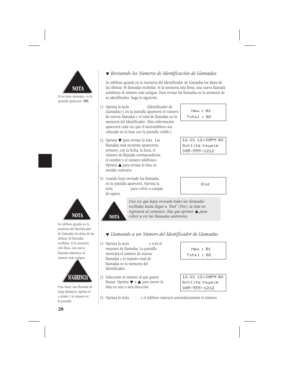Llamando a un número del identificador de llamadas | Memorex MPH6928 User Manual | Page 69 / 80