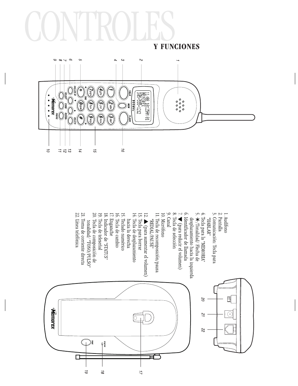 Controles | Memorex MPH6928 User Manual | Page 80 / 80