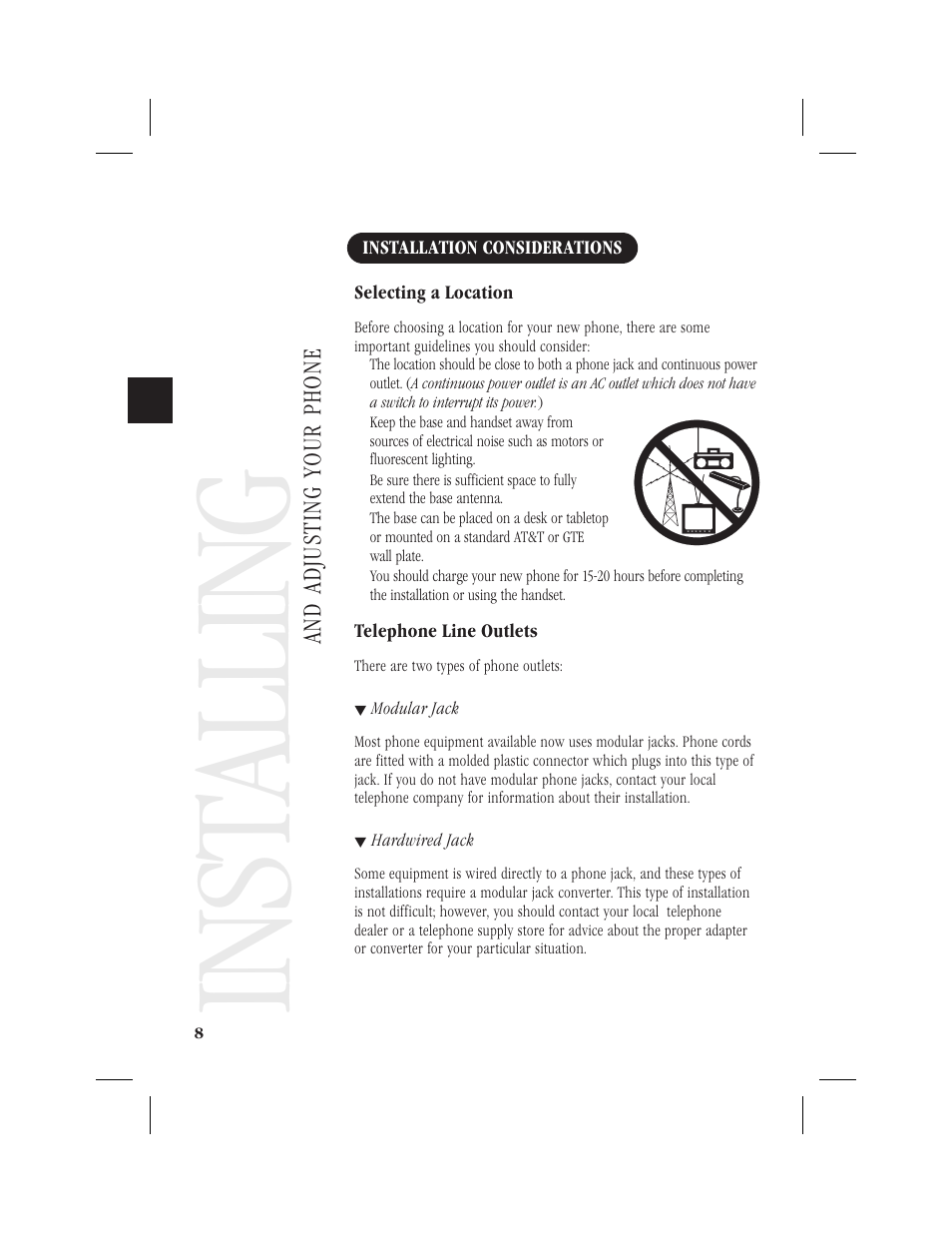 Inst allin g | Memorex MPH6928 User Manual | Page 9 / 80