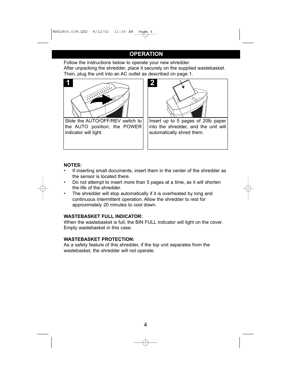 Memorex MPS2800 User Manual | Page 5 / 8