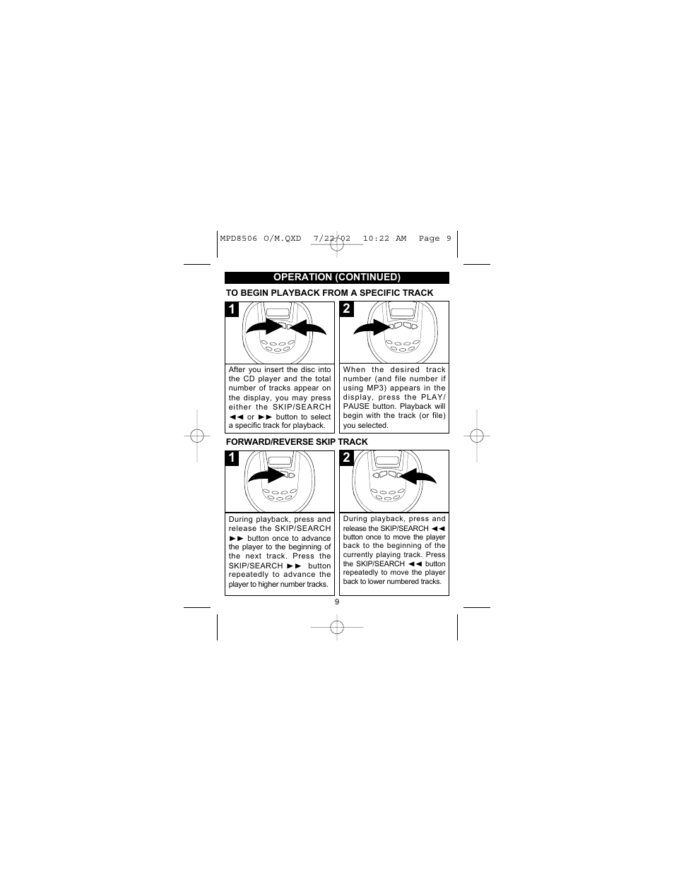 Memorex MPD8506 User Manual | Page 10 / 23