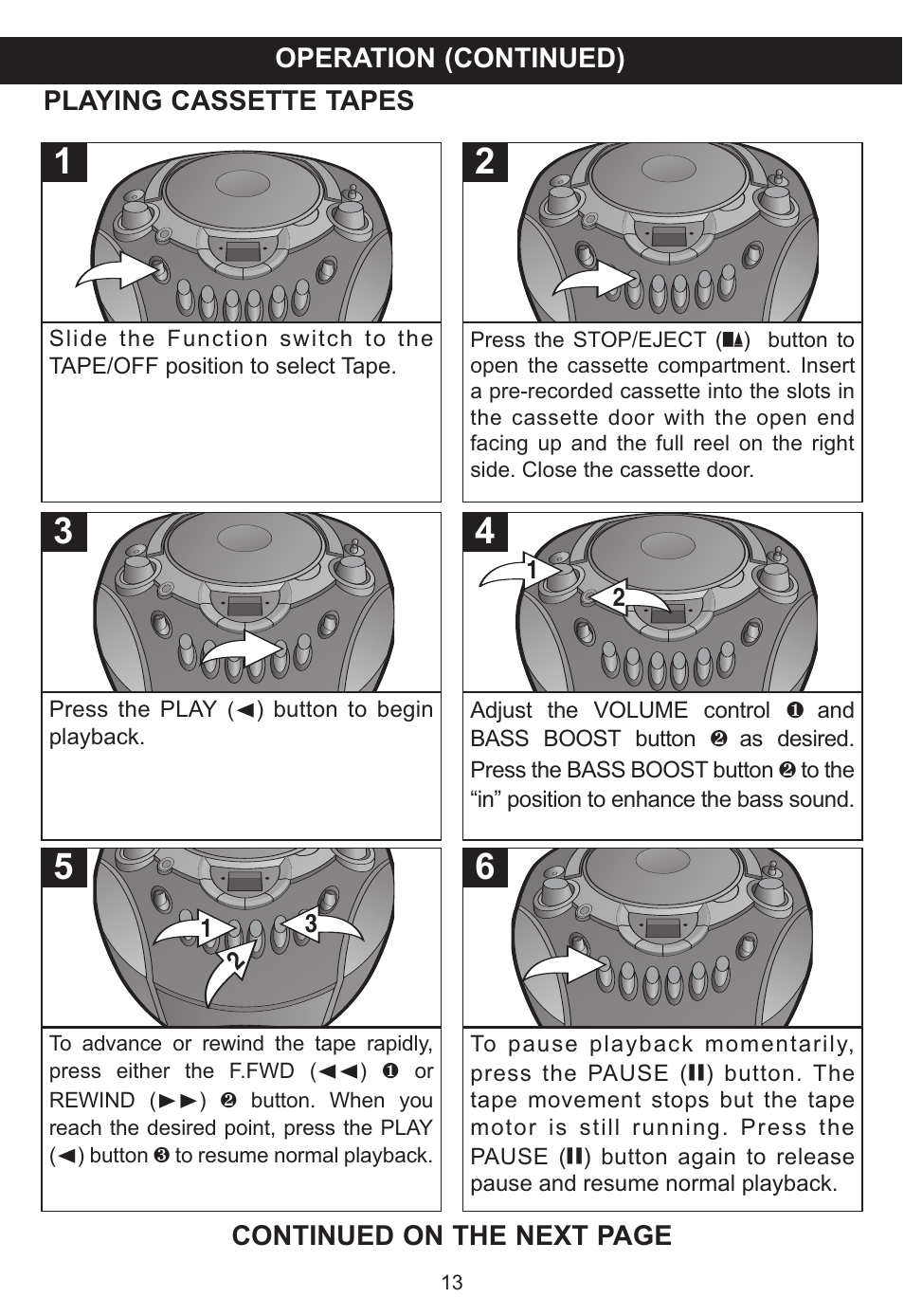 Memorex MP3134BLU User Manual | Page 14 / 40