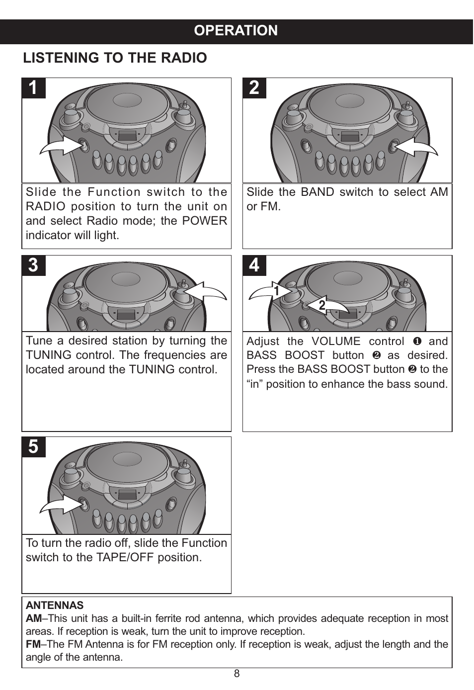 Memorex MP3134BLU User Manual | Page 9 / 40