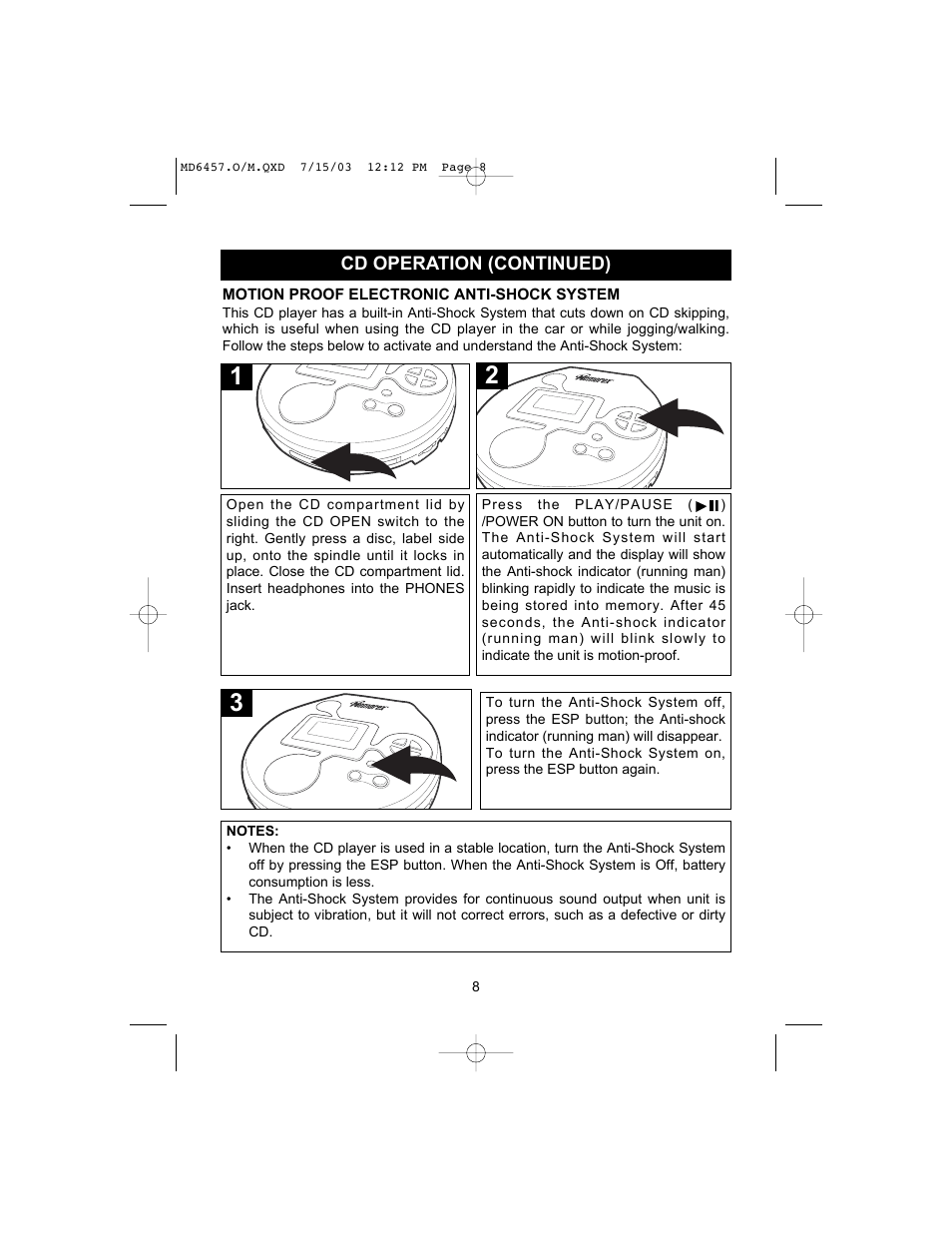 Memorex MD6457CP User Manual | Page 9 / 16