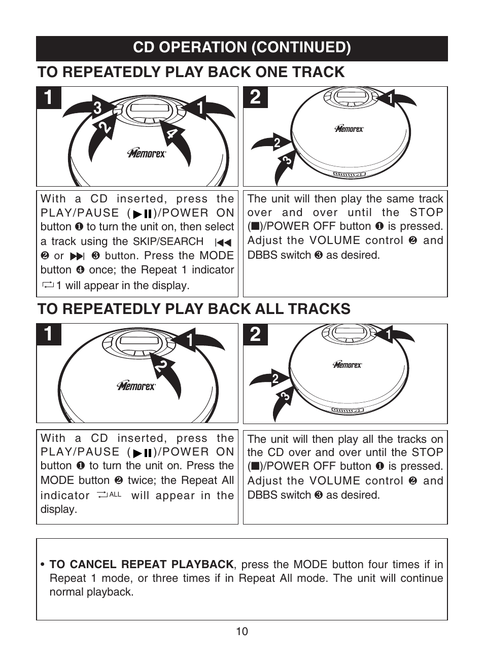 Memorex MD6483 User Manual | Page 11 / 17