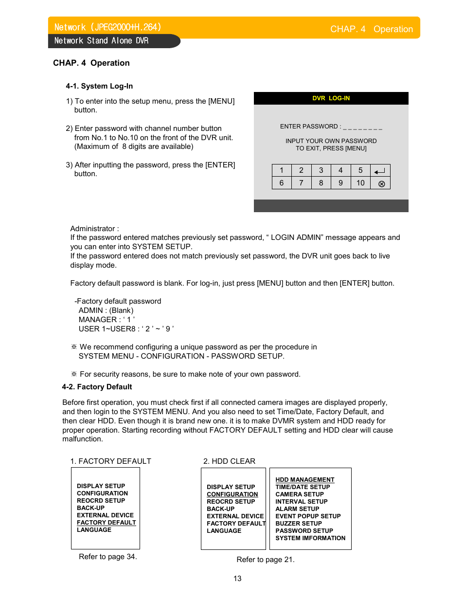 Memorex DVR H264 User Manual | Page 14 / 73