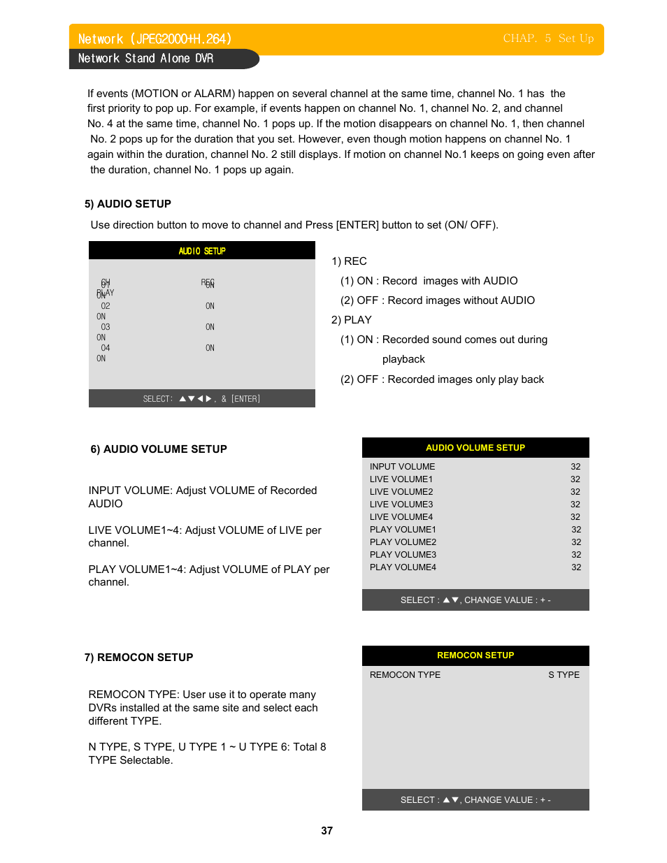 Memorex DVR H264 User Manual | Page 38 / 73