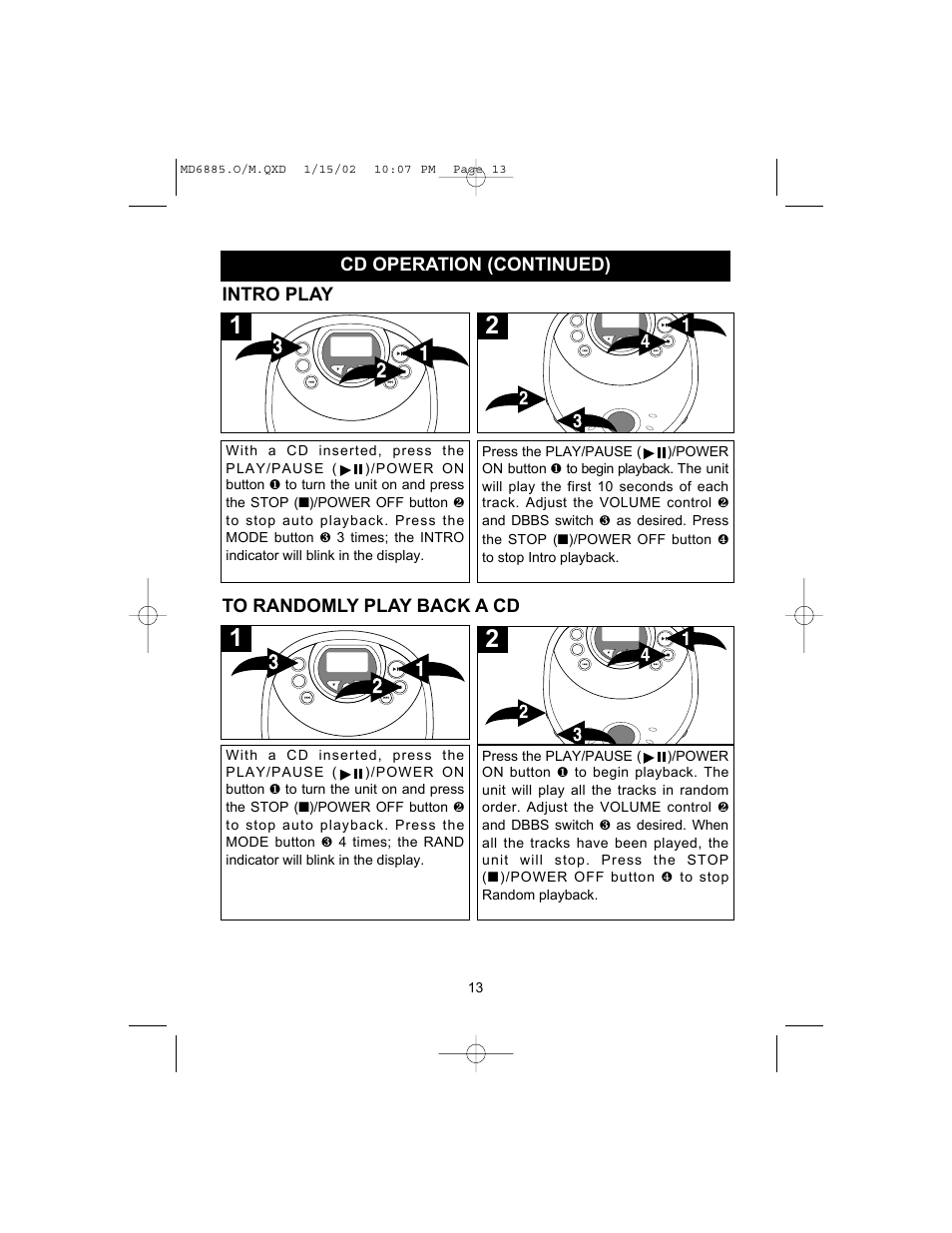 Memorex MD6885 User Manual | Page 14 / 18