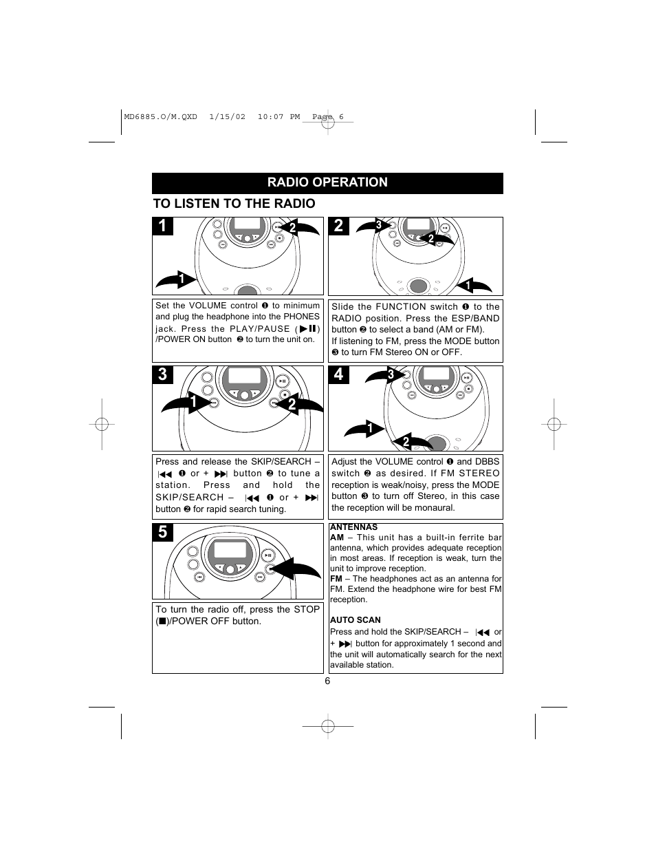 Memorex MD6885 User Manual | Page 7 / 18