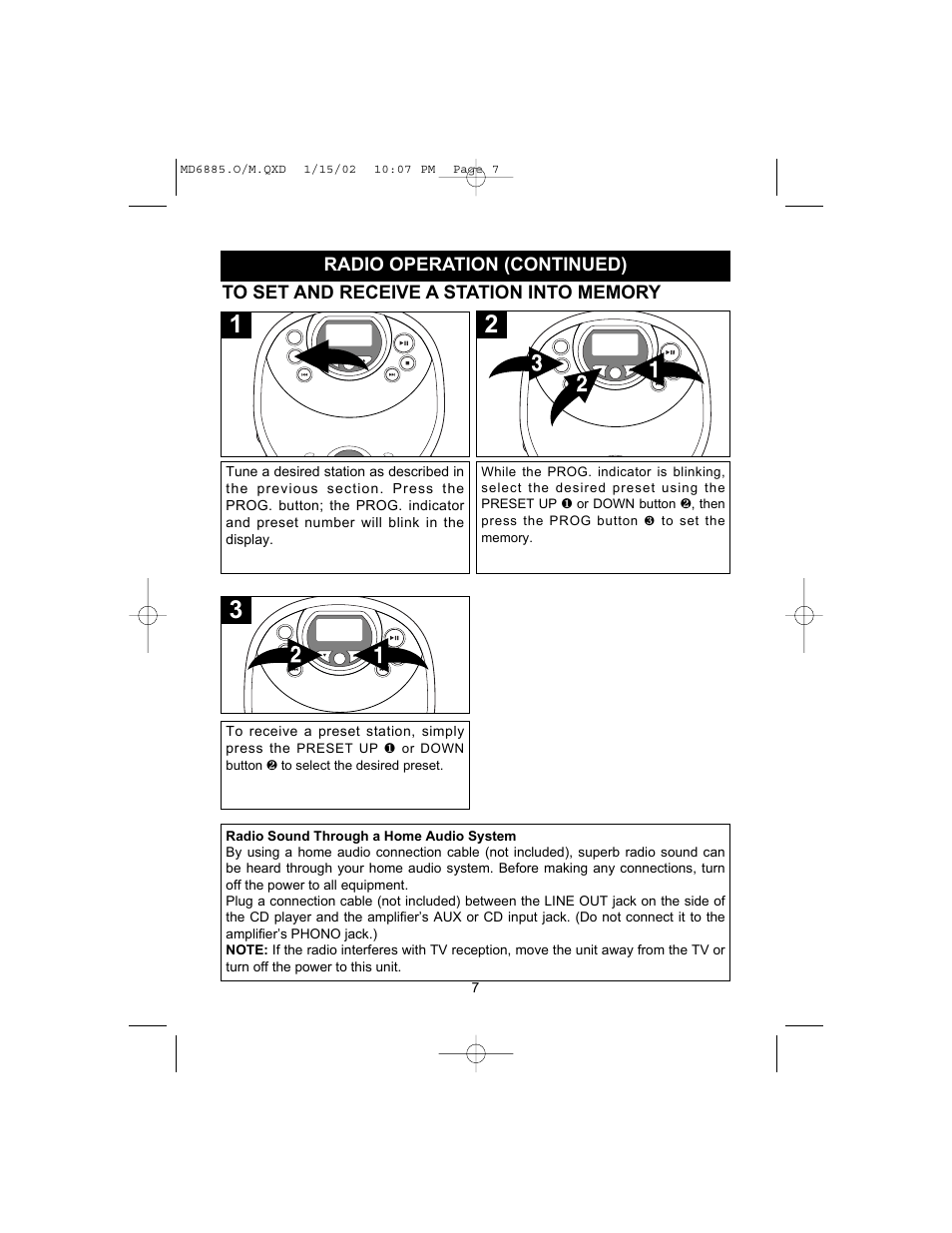 Memorex MD6885 User Manual | Page 8 / 18