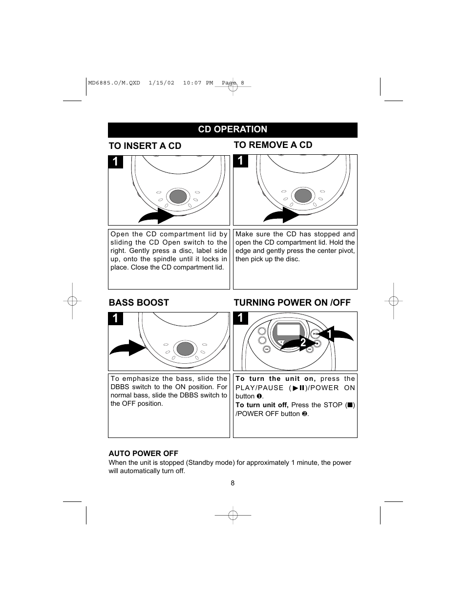 Memorex MD6885 User Manual | Page 9 / 18
