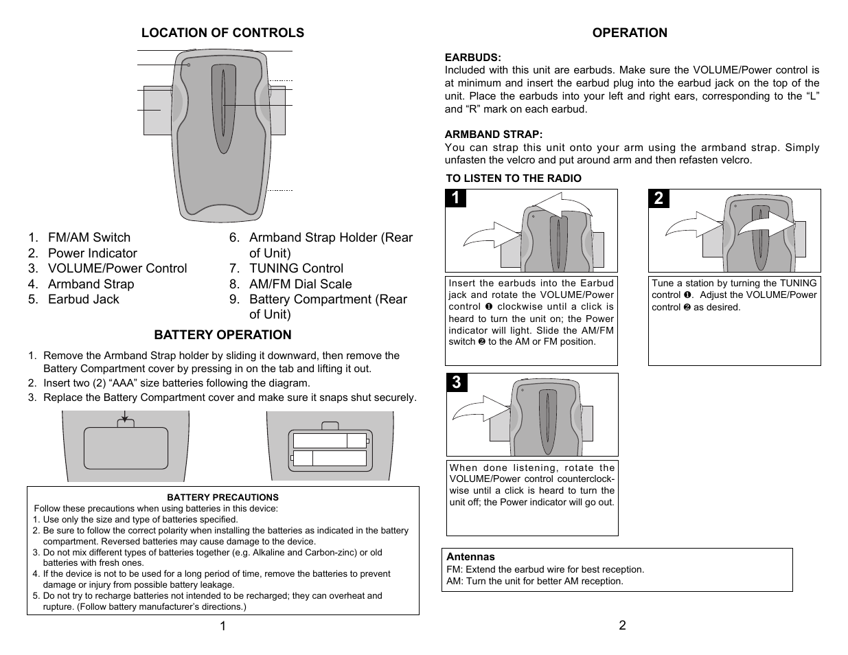 Memorex MB210 User Manual | Page 2 / 2