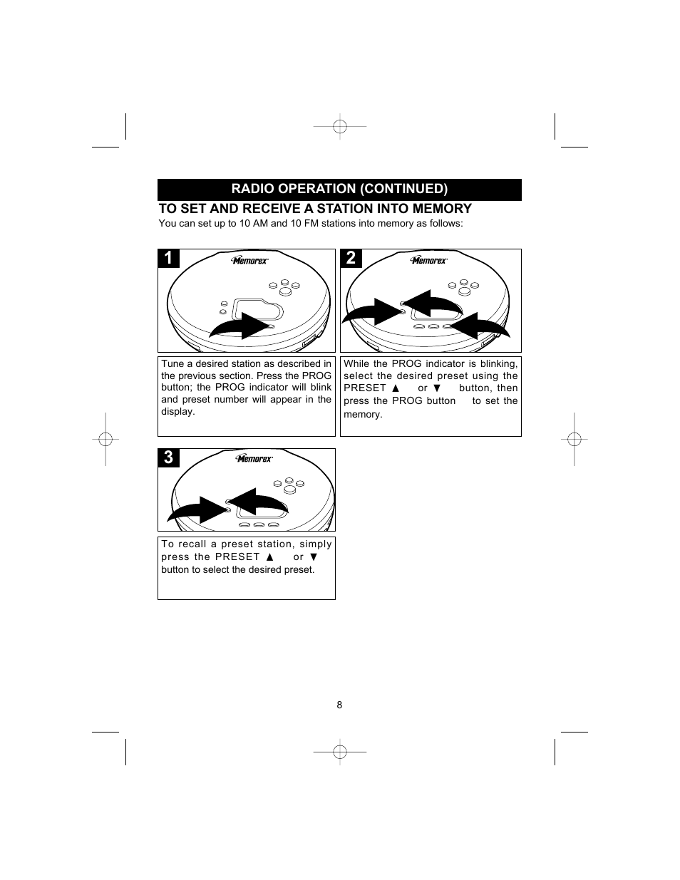 Memorex MD6888 User Manual | Page 9 / 19