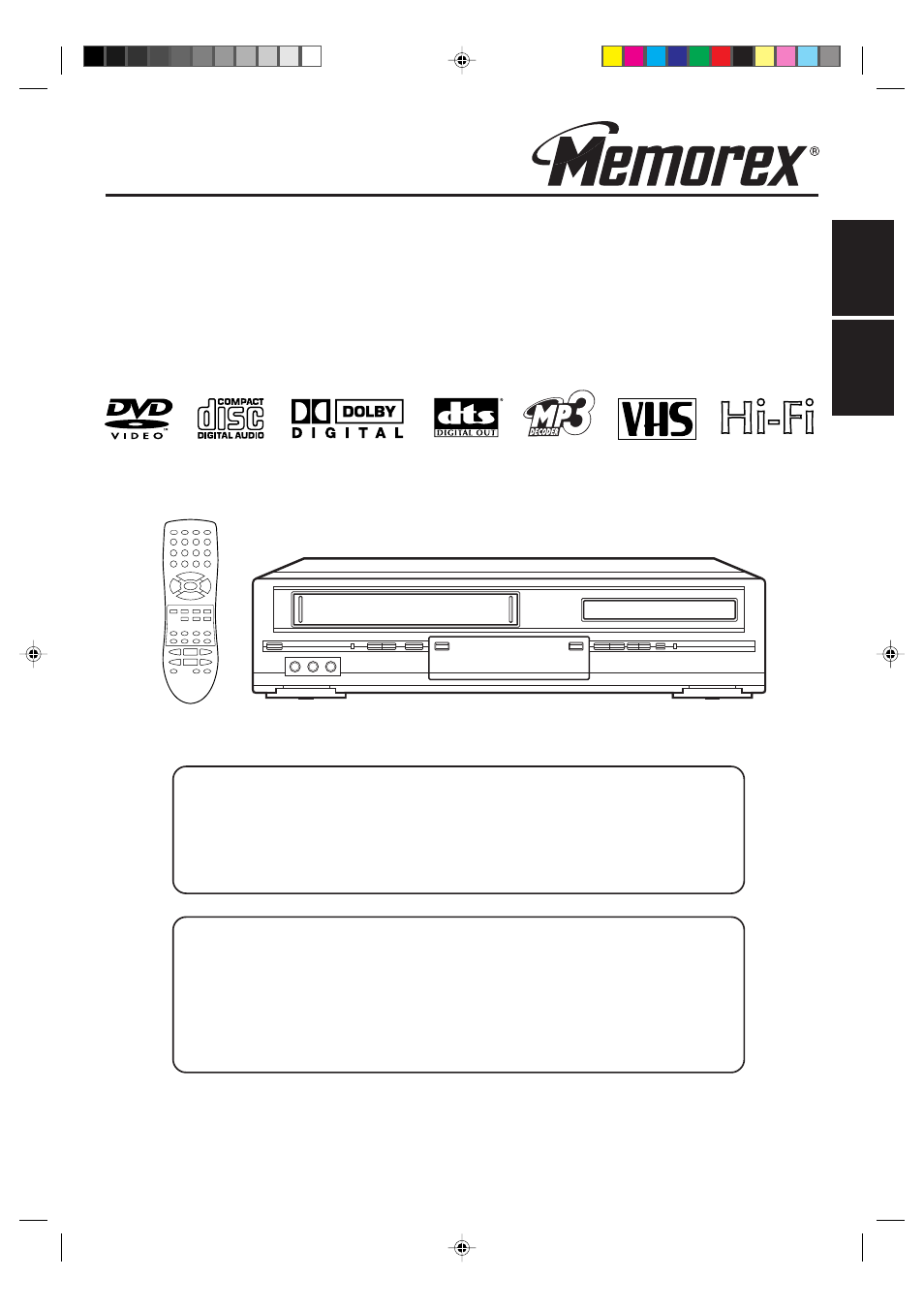 Memorex MVD4540 User Manual | 61 pages