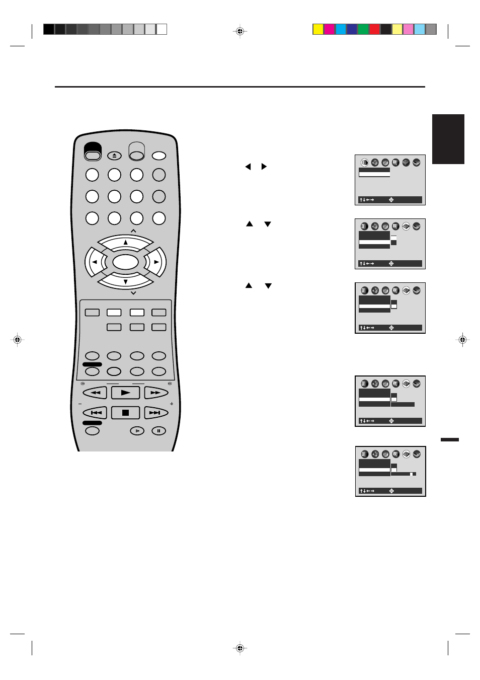 Parental control, English, Parental control setting | Press or to select off or on | Memorex MVD4540 User Manual | Page 45 / 61