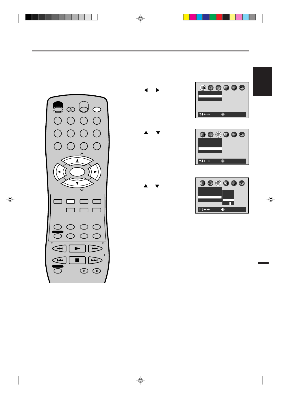 Setting audio soundtrack language, English | Memorex MVD4540 User Manual | Page 49 / 61