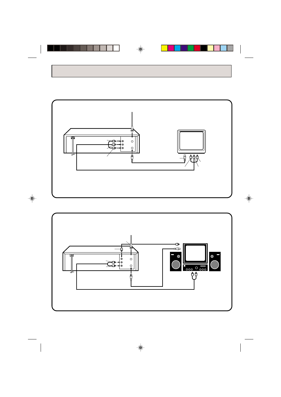 Audio/video connections, Audio/video connection, Stereo amplifier connections | Memorex MVR4041 User Manual | Page 14 / 29