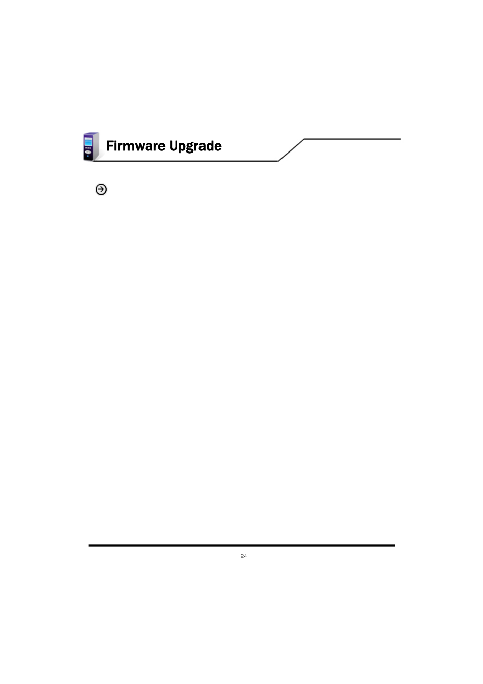 Firmware upgrade | Mvix MV-5000U User Manual | Page 24 / 37