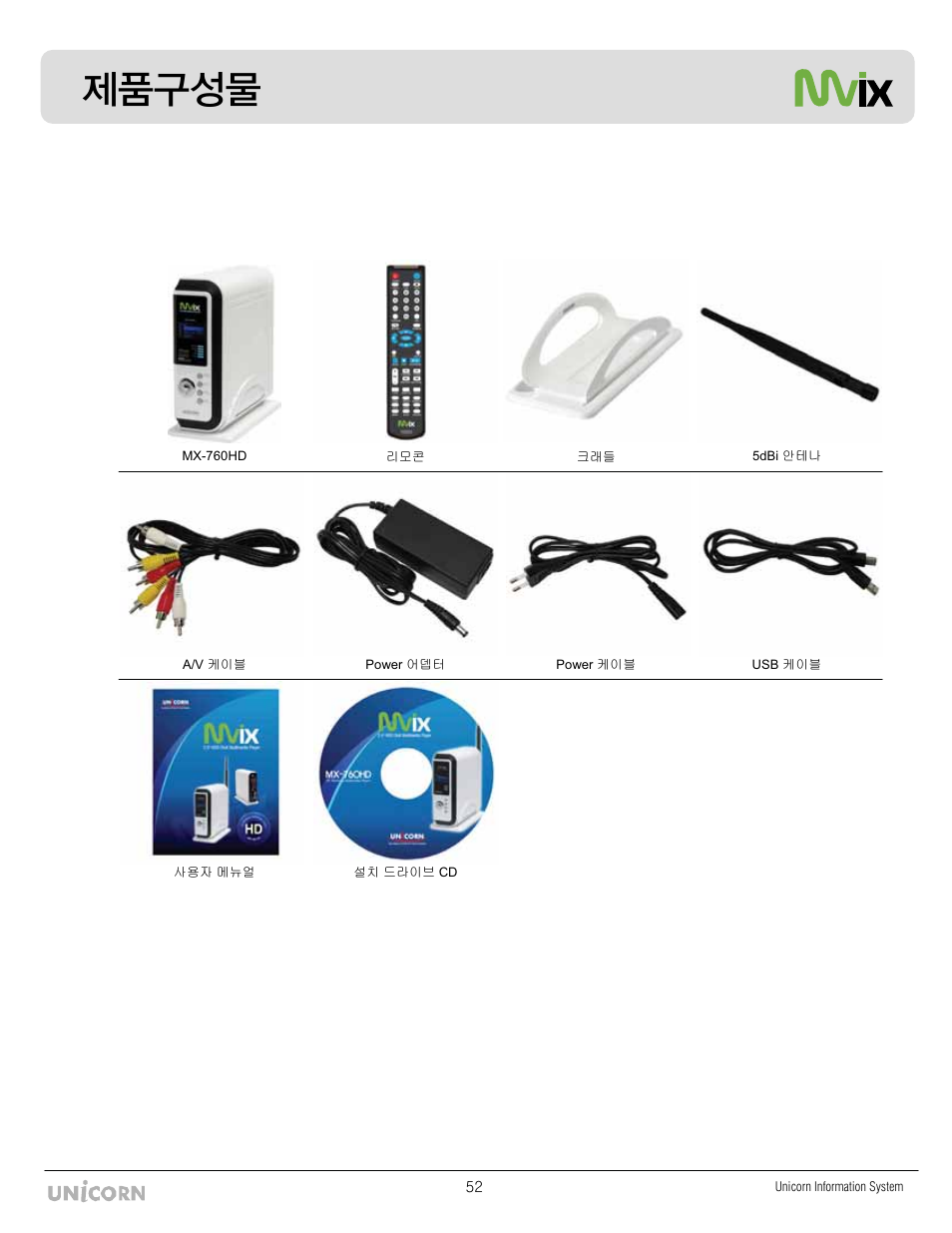ᱽ⣩ǎᖒ | Mvix MX-760HD User Manual | Page 54 / 102