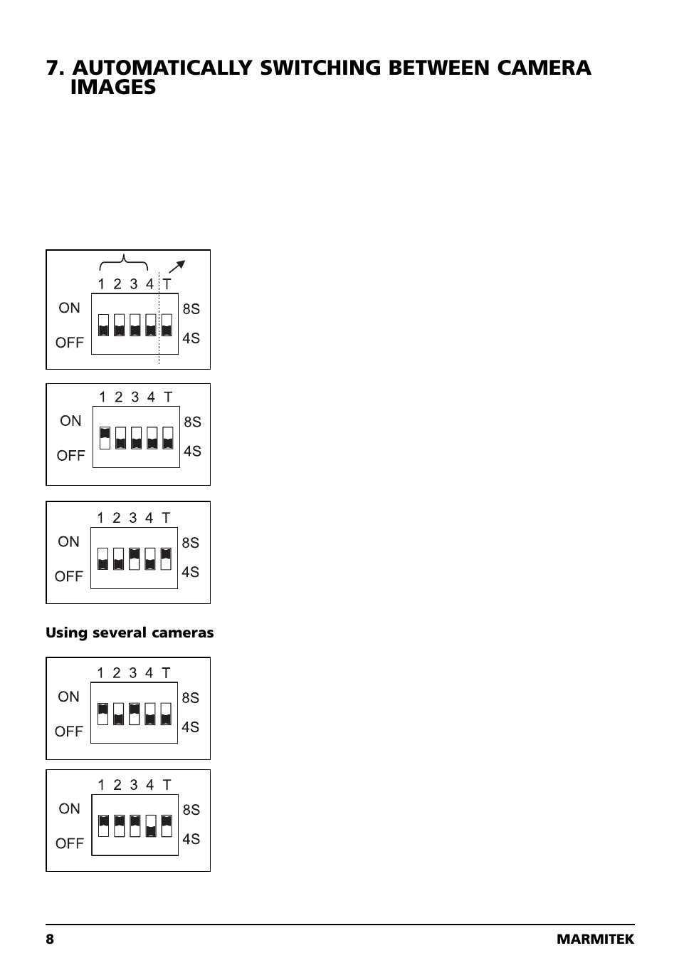 Automatically switching between camera images | Marmitek GIGACAM 4 User Manual | Page 8 / 36