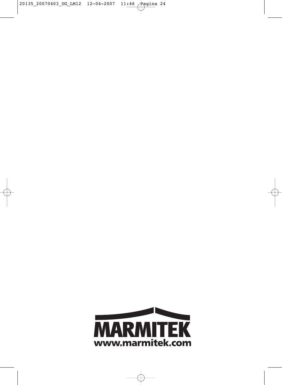 Marmitek LM12 User Manual | Page 24 / 24