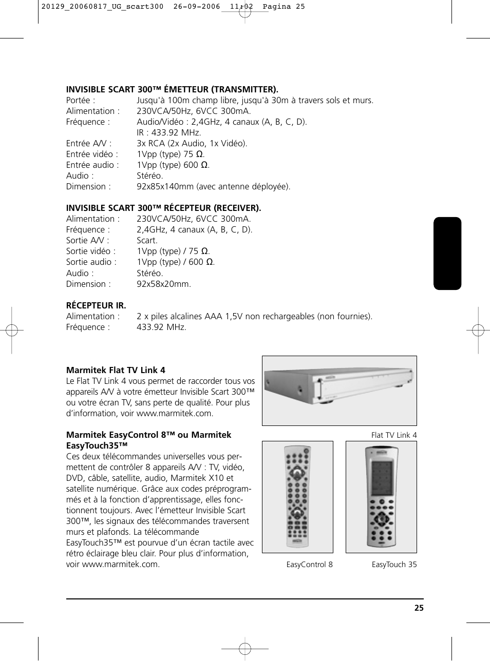 Marmitek 300 User Manual | Page 24 / 51