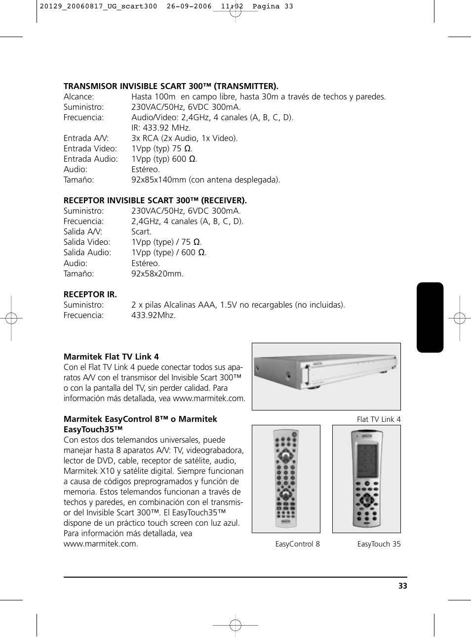 Marmitek 300 User Manual | Page 32 / 51