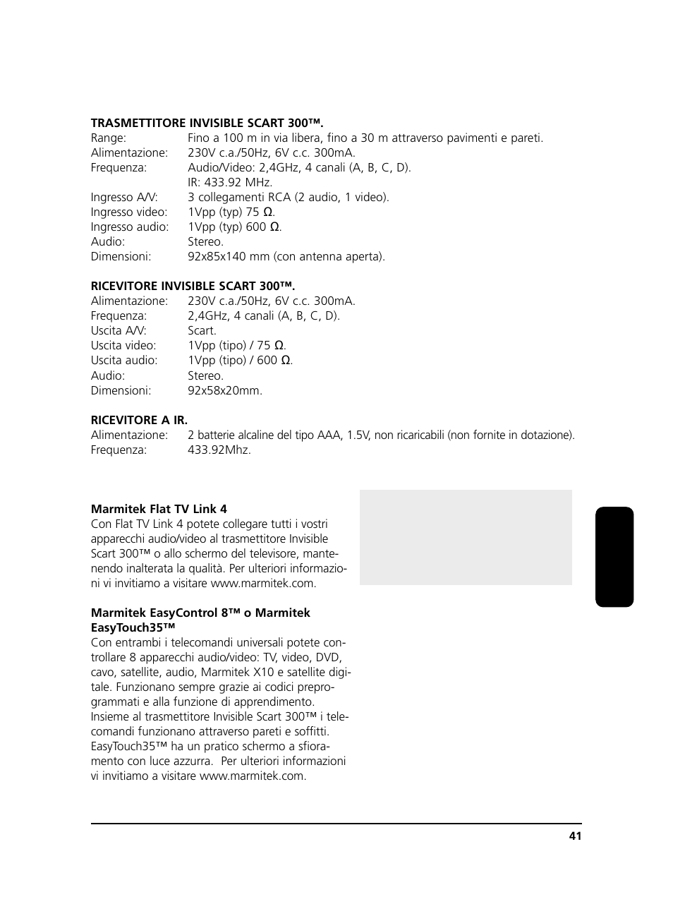 Marmitek 300 User Manual | Page 40 / 51