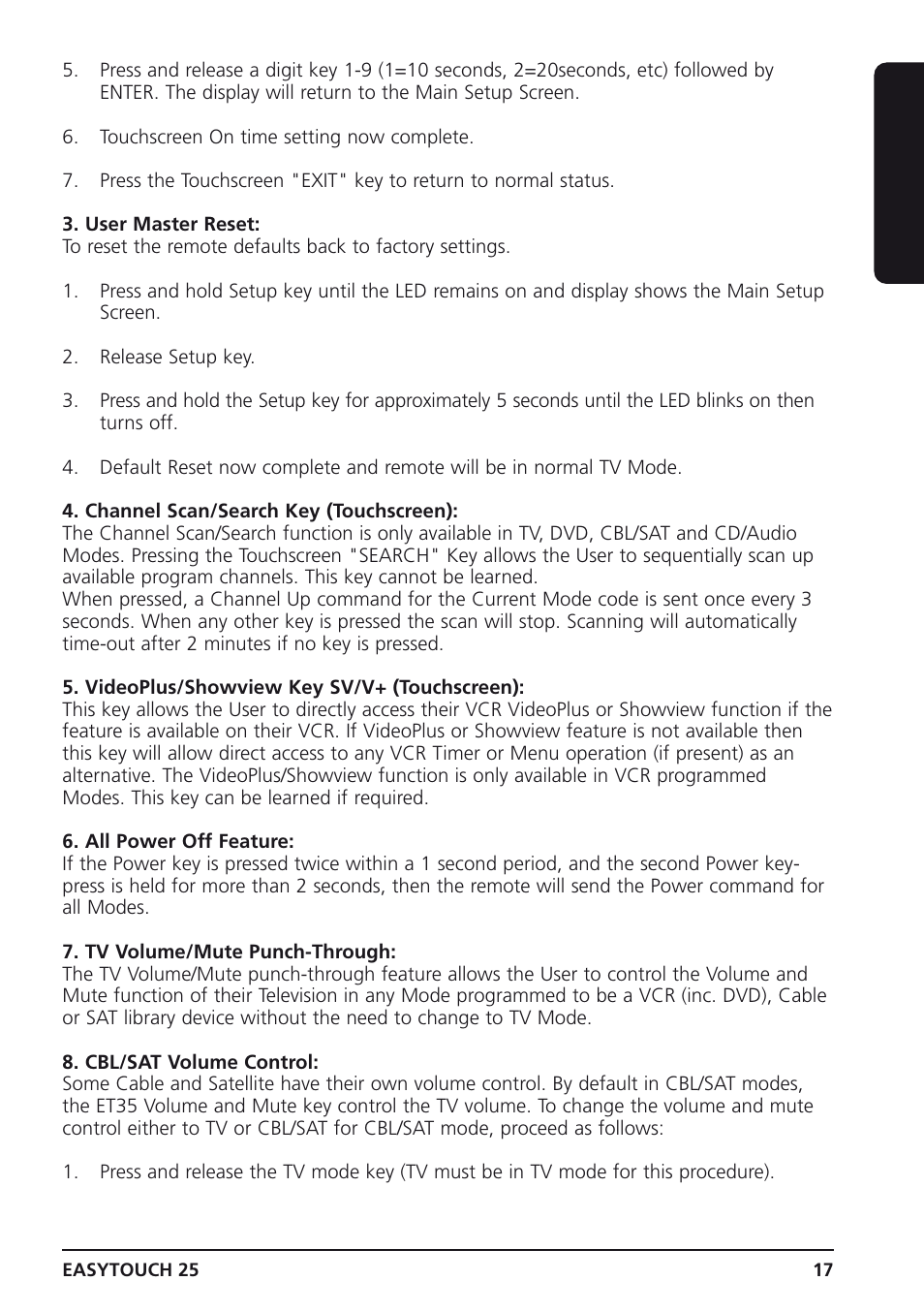 English | Marmitek 25 User Manual | Page 17 / 68