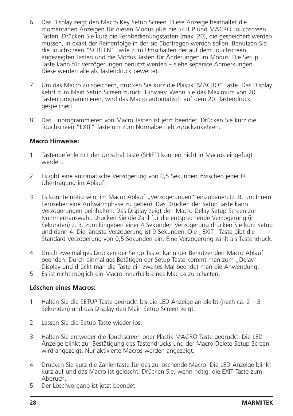Marmitek 25 User Manual | Page 28 / 68