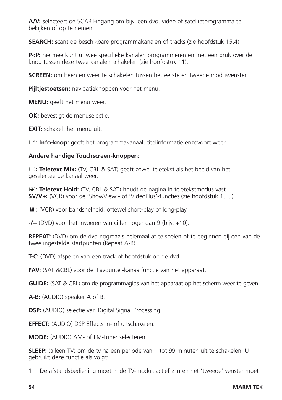 Marmitek 25 User Manual | Page 54 / 68