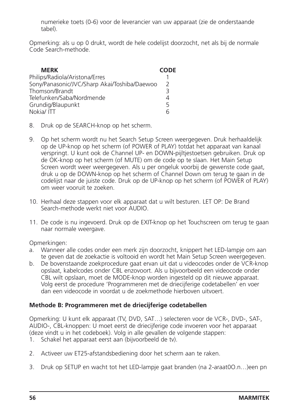 Marmitek 25 User Manual | Page 56 / 68