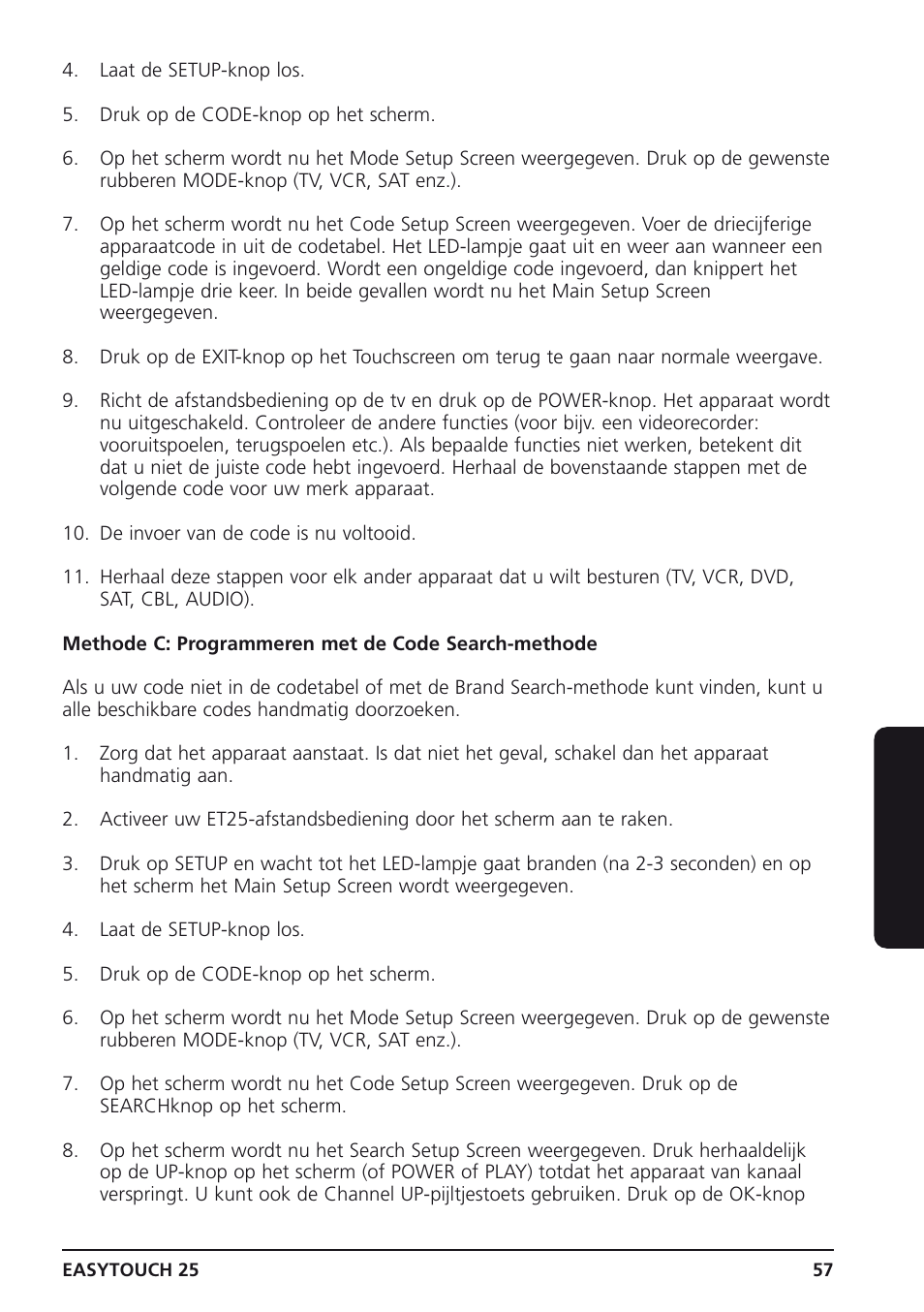 Nederlands | Marmitek 25 User Manual | Page 57 / 68