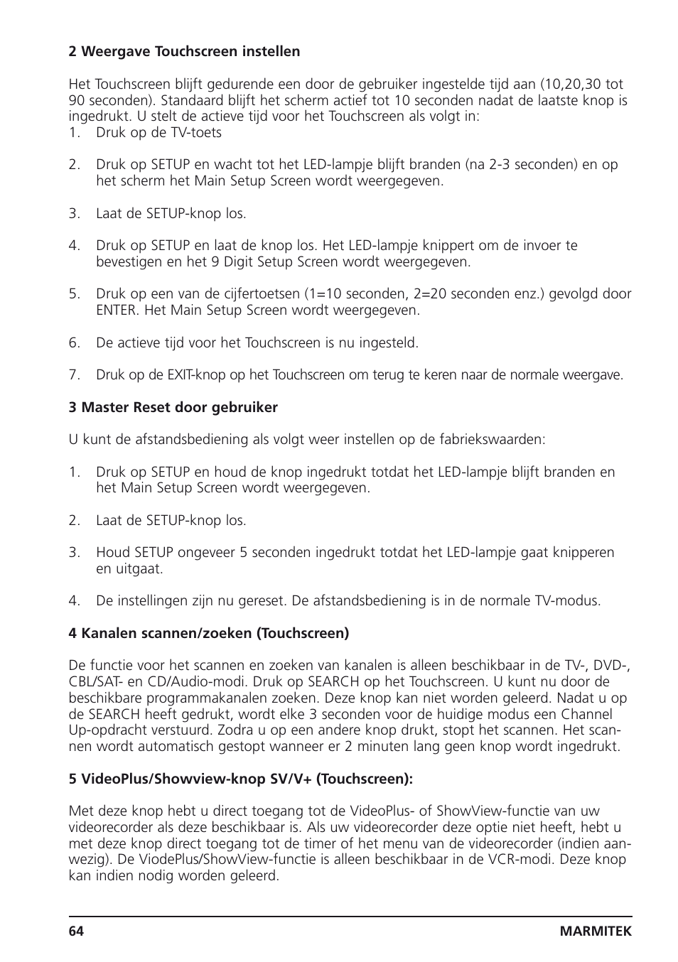 Marmitek 25 User Manual | Page 64 / 68