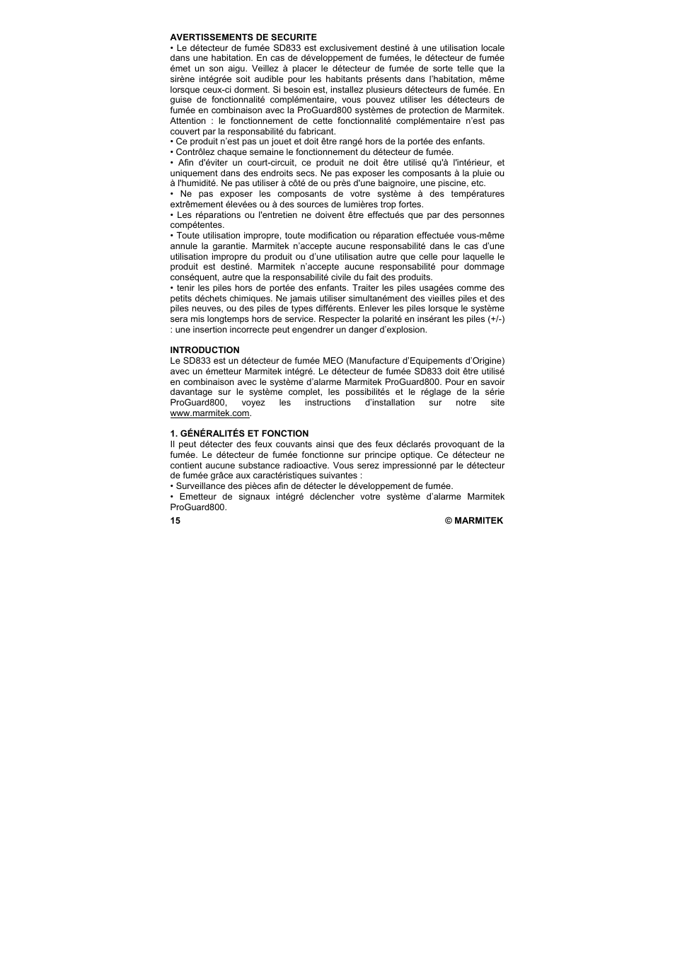 Marmitek SD833 User Manual | Page 16 / 44