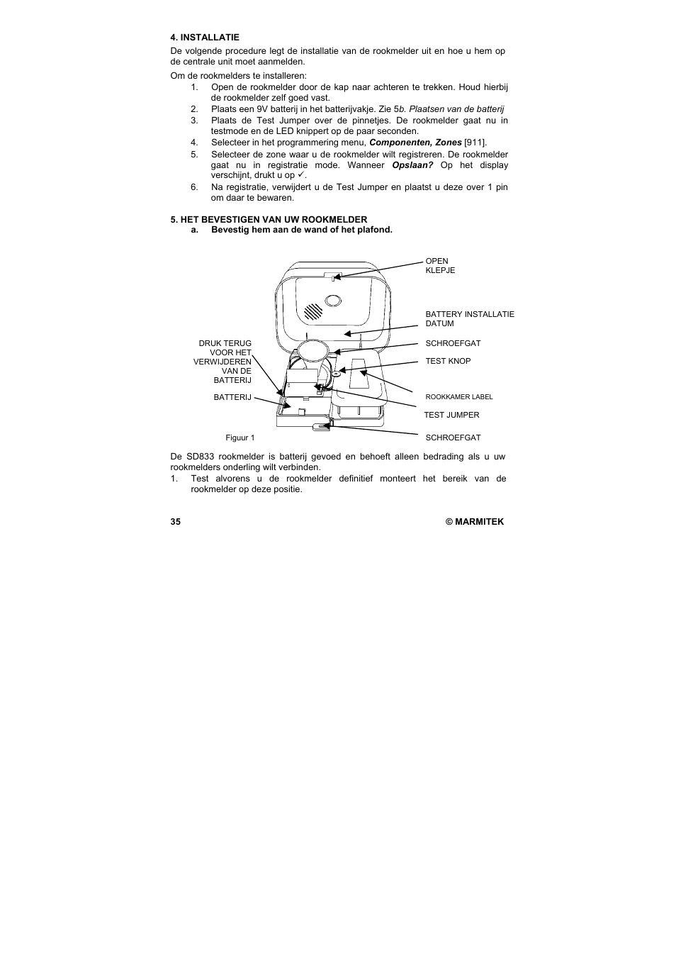 Marmitek SD833 User Manual | Page 36 / 44