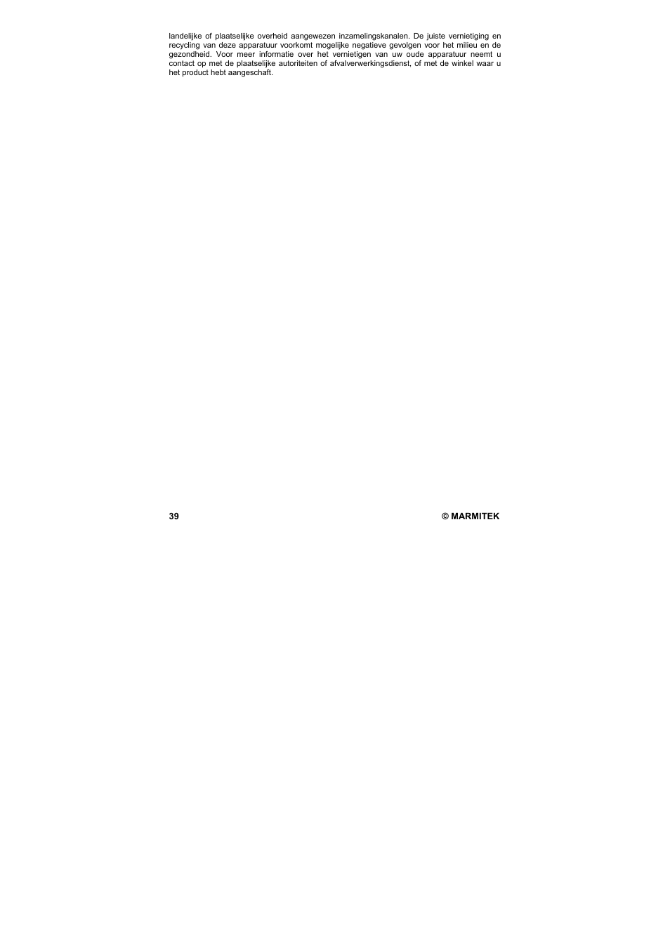 Marmitek SD833 User Manual | Page 40 / 44