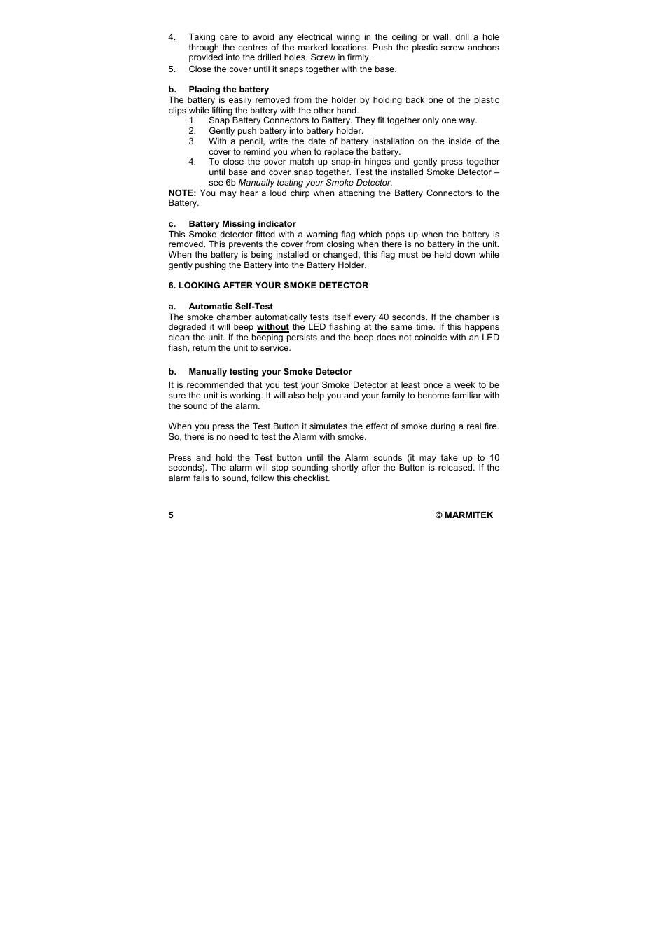 Marmitek SD833 User Manual | Page 6 / 44