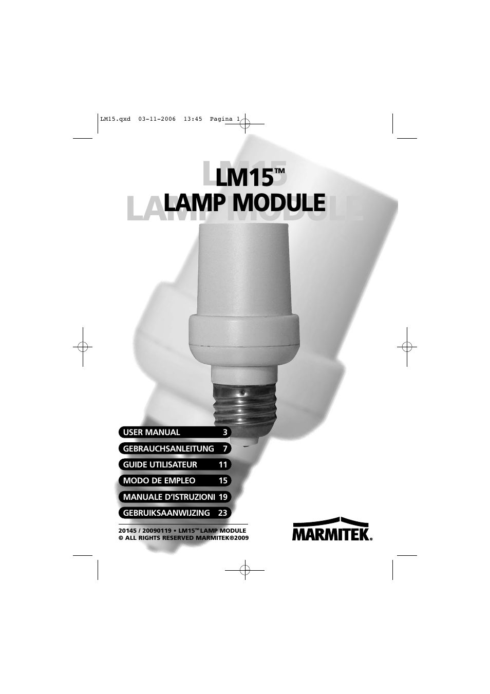 Marmitek LM15 User Manual | 28 pages