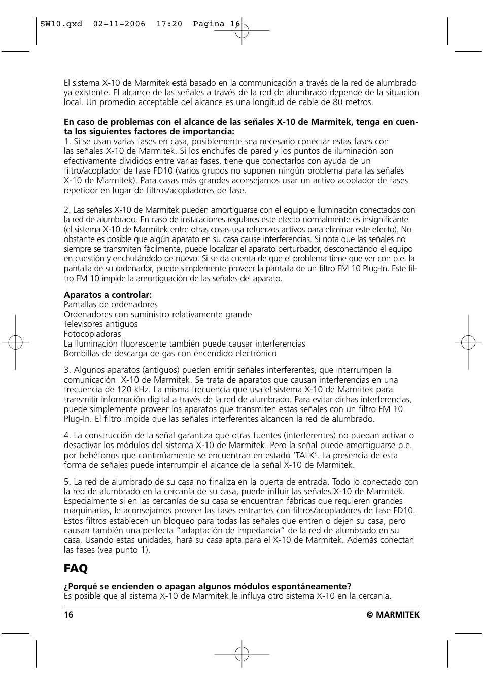 Marmitek SW10 User Manual | Page 16 / 28